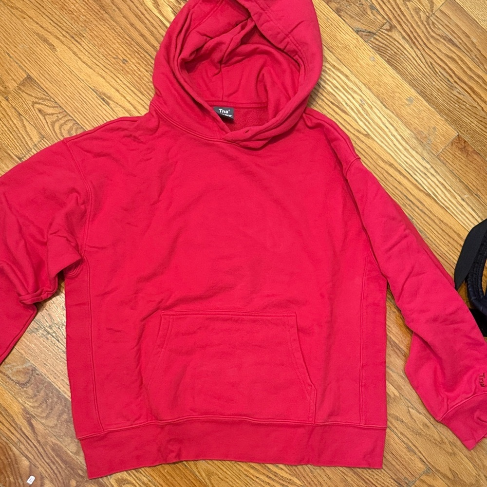 Aritzia Red Hoodie